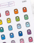 Bib Multicolour Doodles by Plannerface