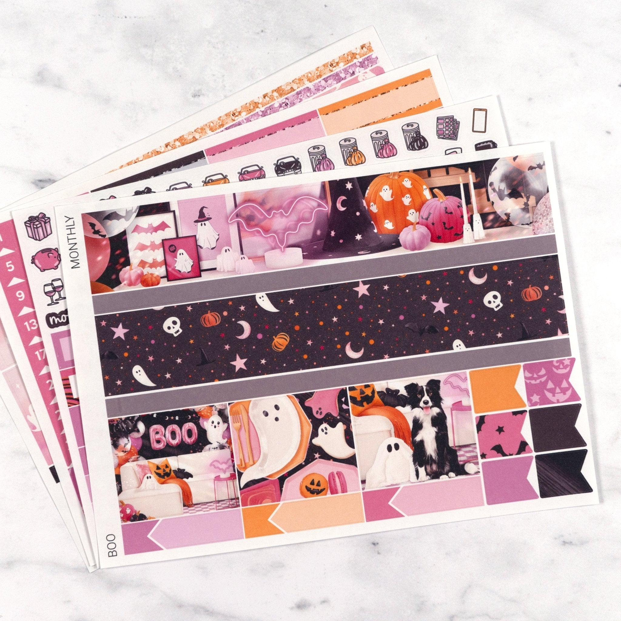 Boo Monthly Kit by Plannerface