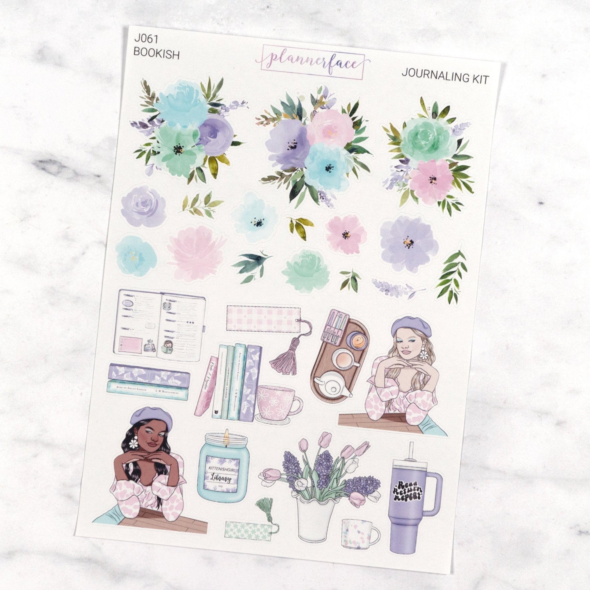 Bookish | Journaling Kit by Plannerface