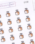 Bread Bag Doodle Stickers