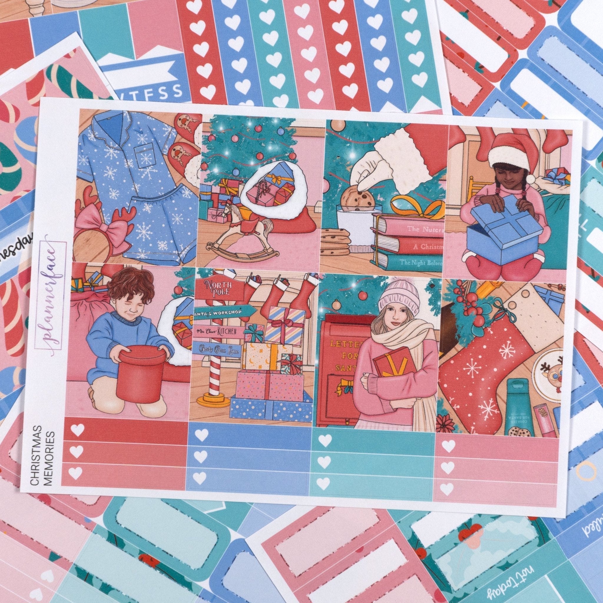 Christmas Memories Weekly Kit by Plannerface