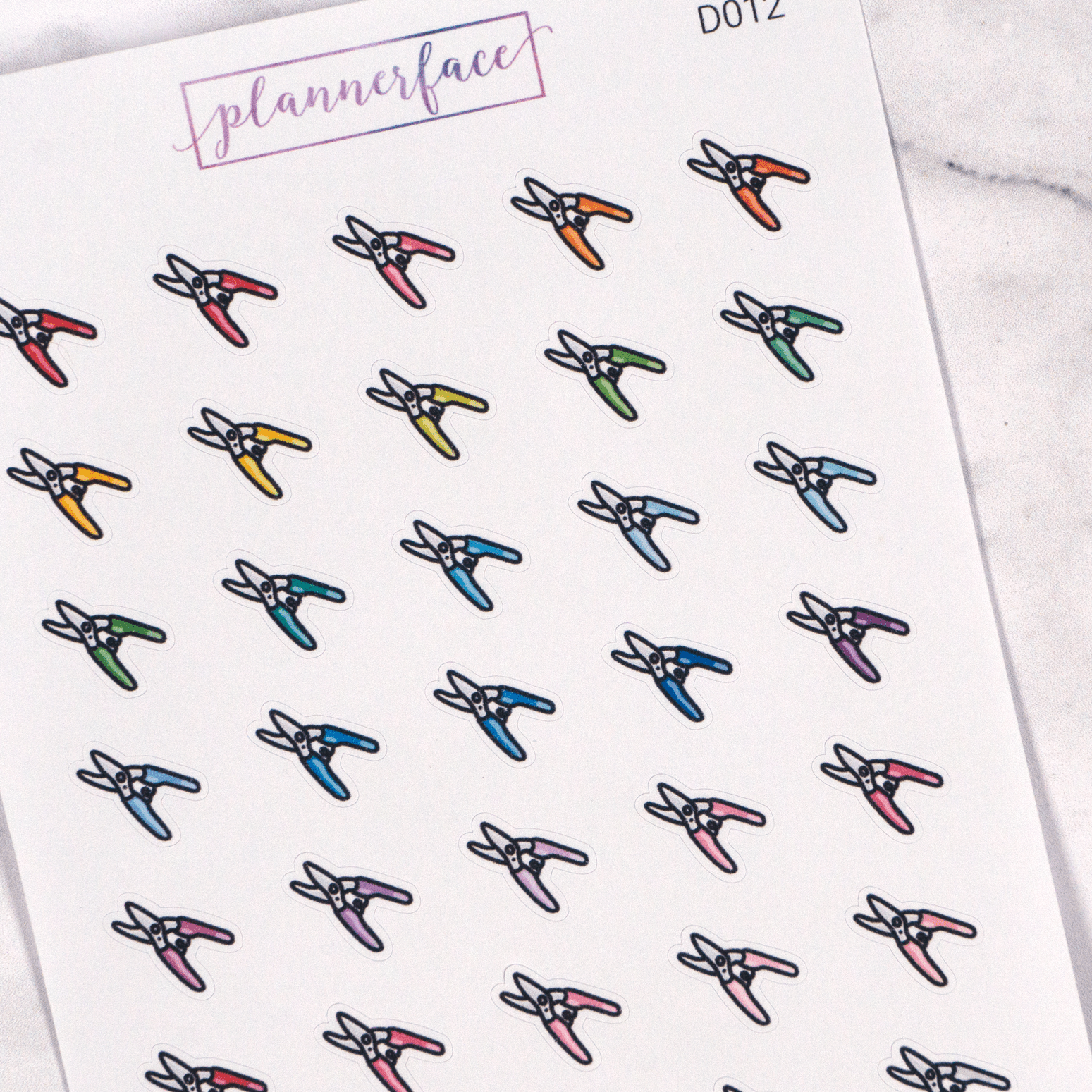 Claw Trimming Multicolour Doodles by Plannerface