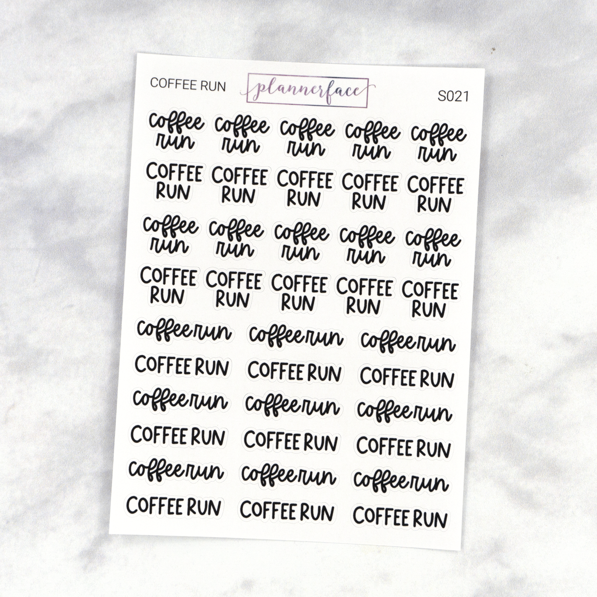 Coffee Run | Scripts by Plannerface