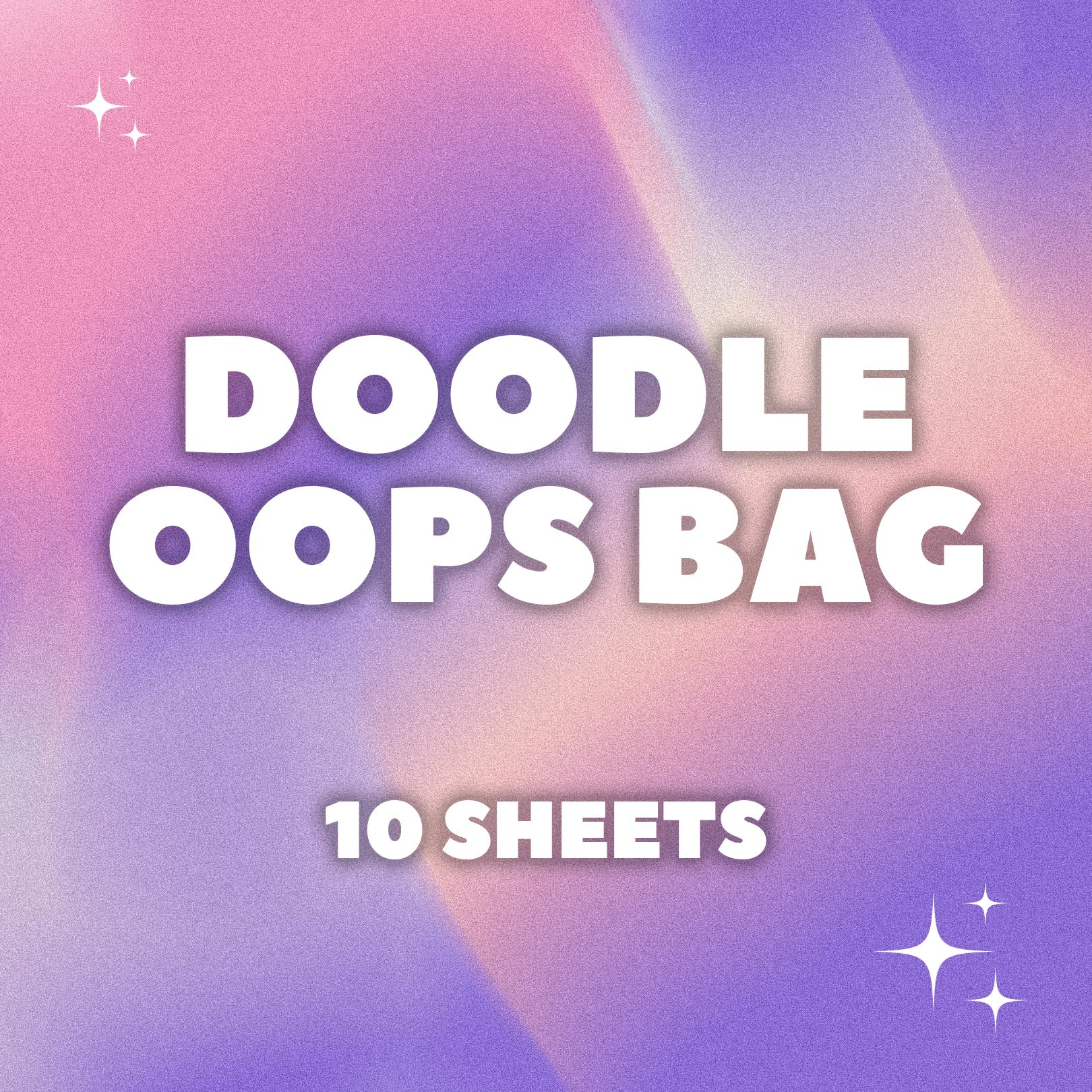 Doodle Oops Bag (10 Sheets) by Plannerface