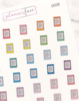 E-reader / E-book Multicolour Doodles by Plannerface