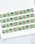 Food | Gold Foiled Doodle Washi Tape by Plannerface