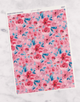 Fuschia Floral | Washi Tape Strips by Plannerface