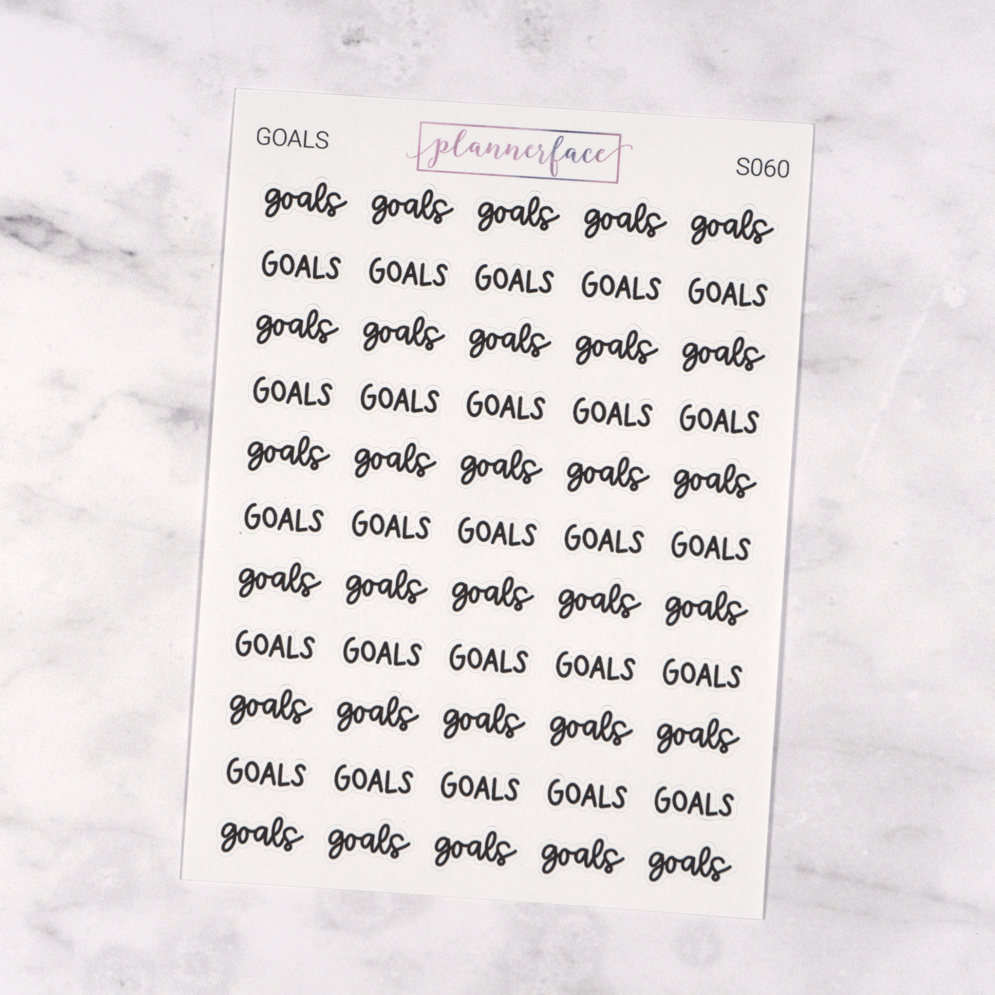 Goals | Scripts by Plannerface