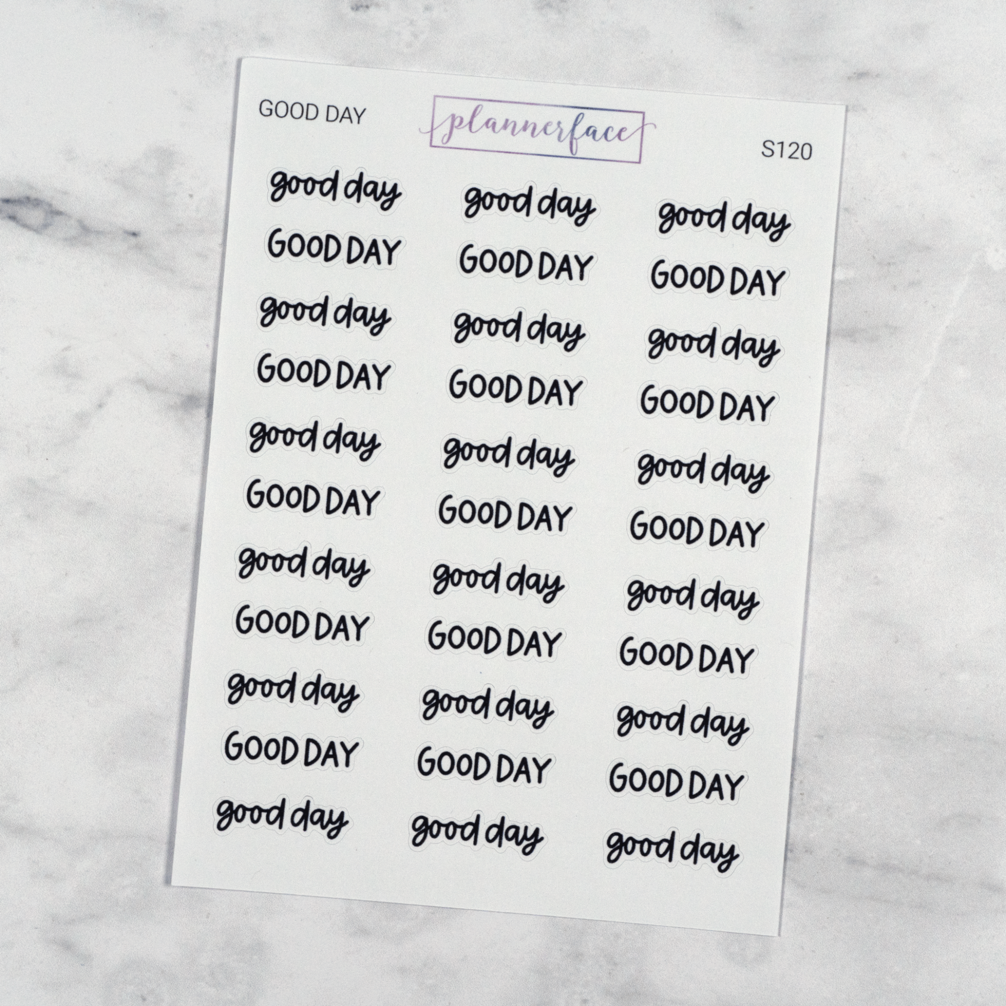 Good Day | Scripts by Plannerface