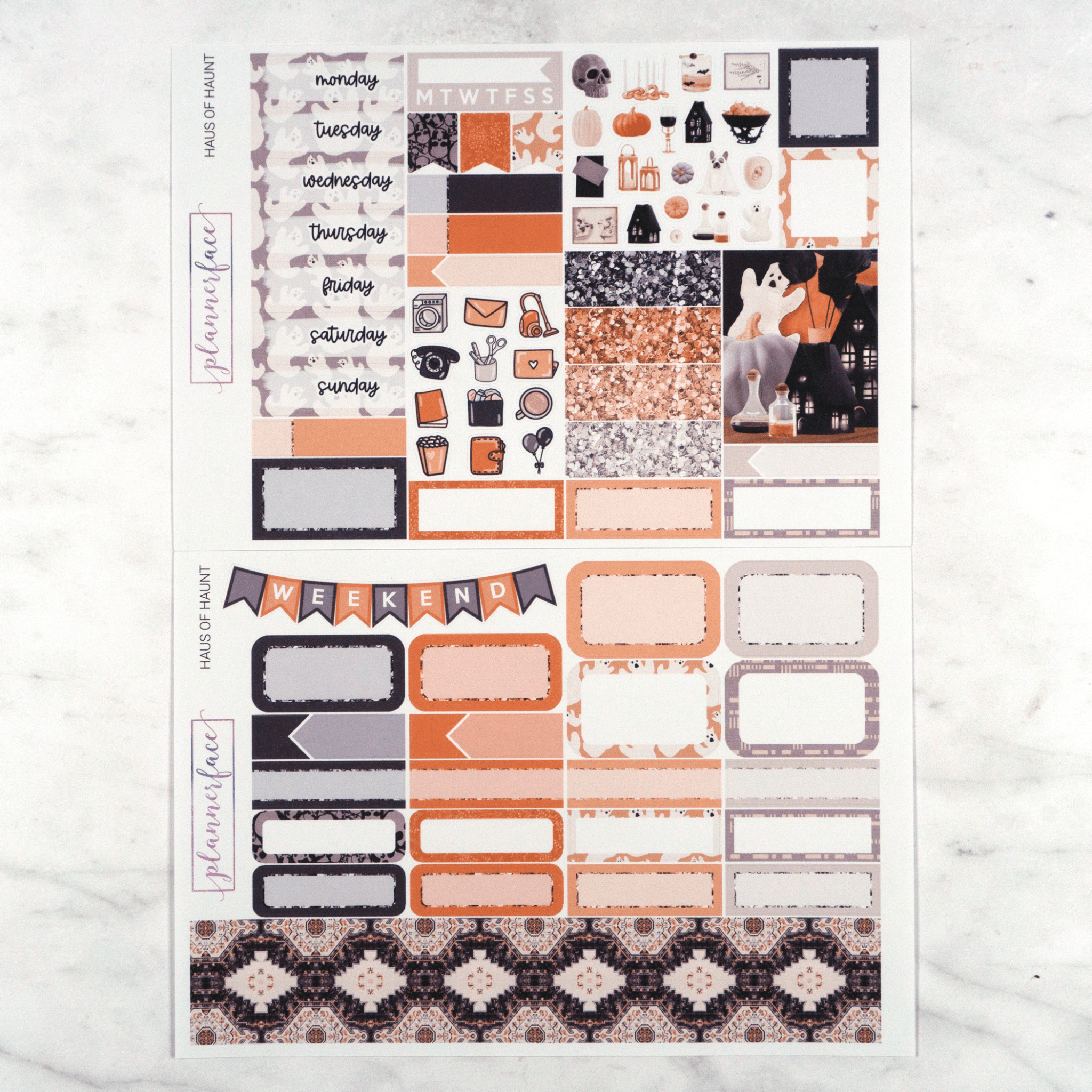 Haus of Haunt Mini Kit by Plannerface