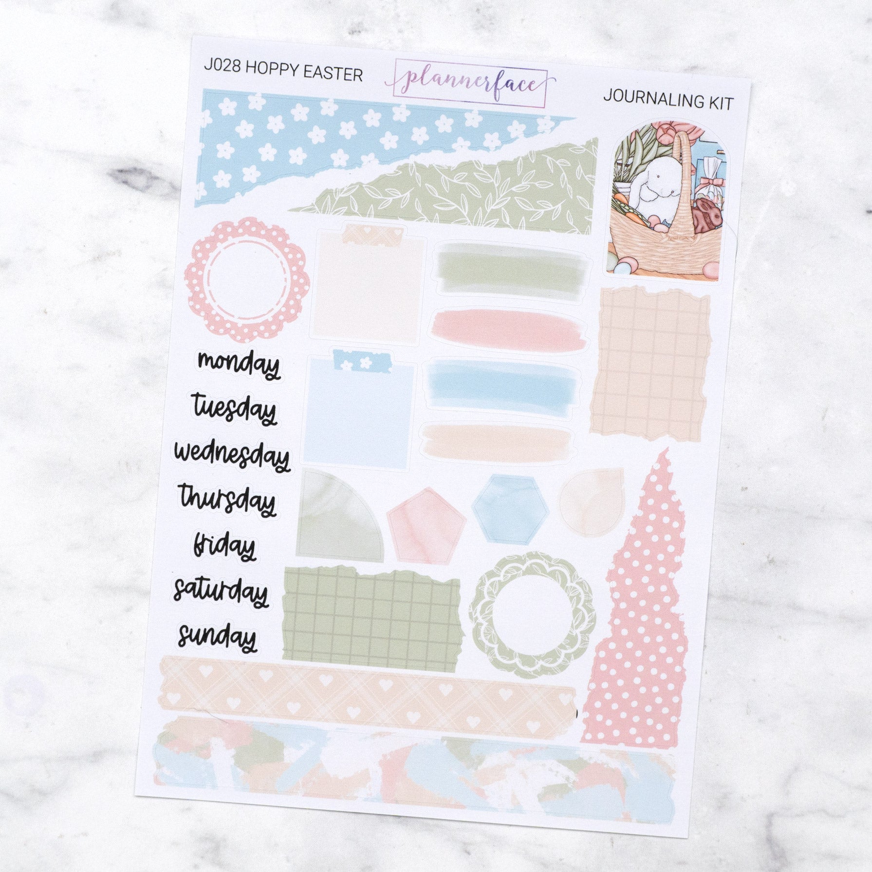 Hoppy Easter Journalling Kit