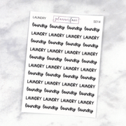 Laundry | Scripts by Plannerface