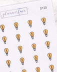 Light Bulb Doodles by Plannerface