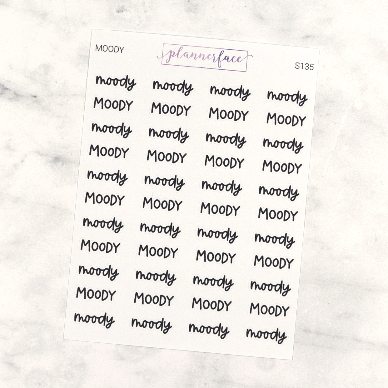 Moody | Scripts by Plannerface