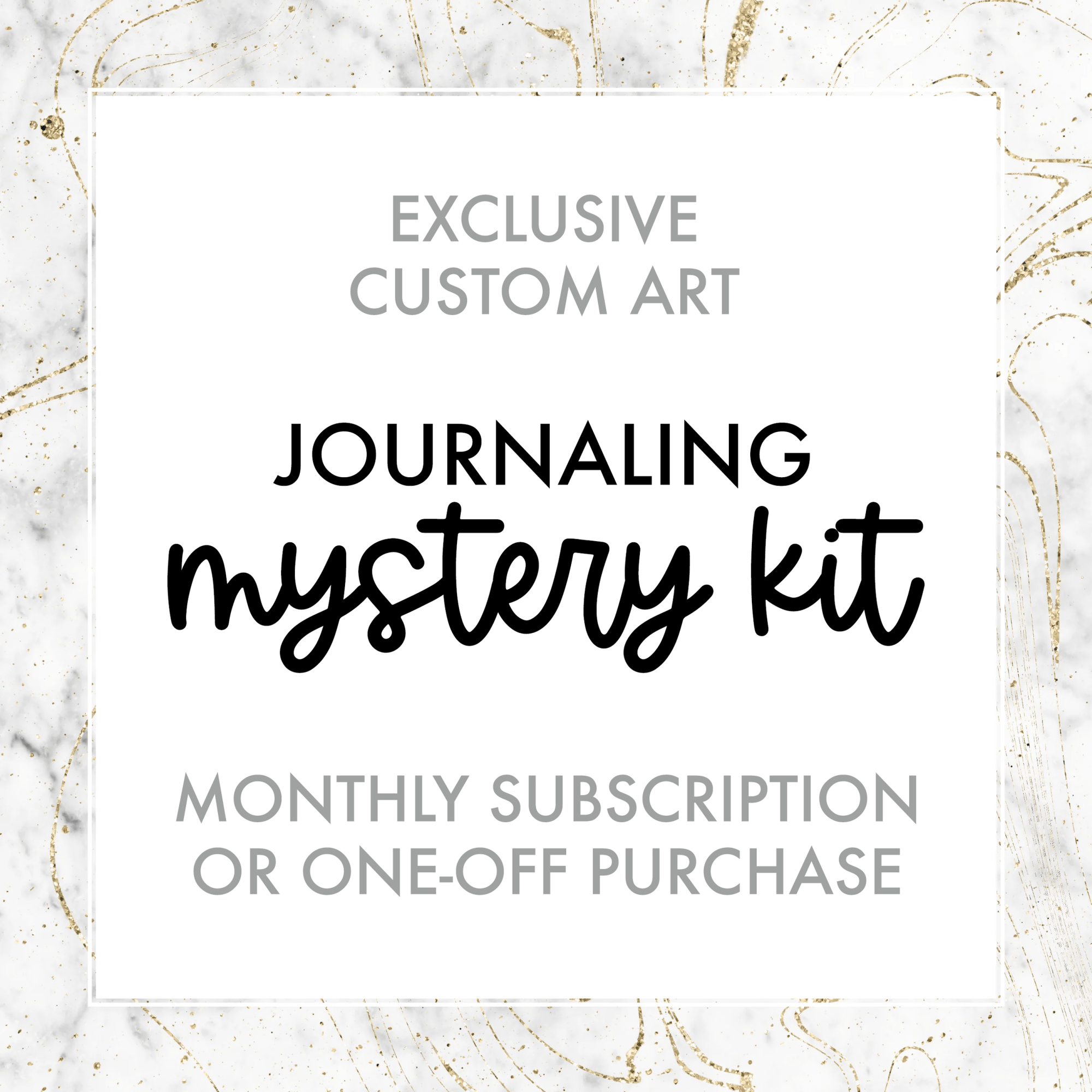 Mystery Kit - Journaling Kit by Plannerface