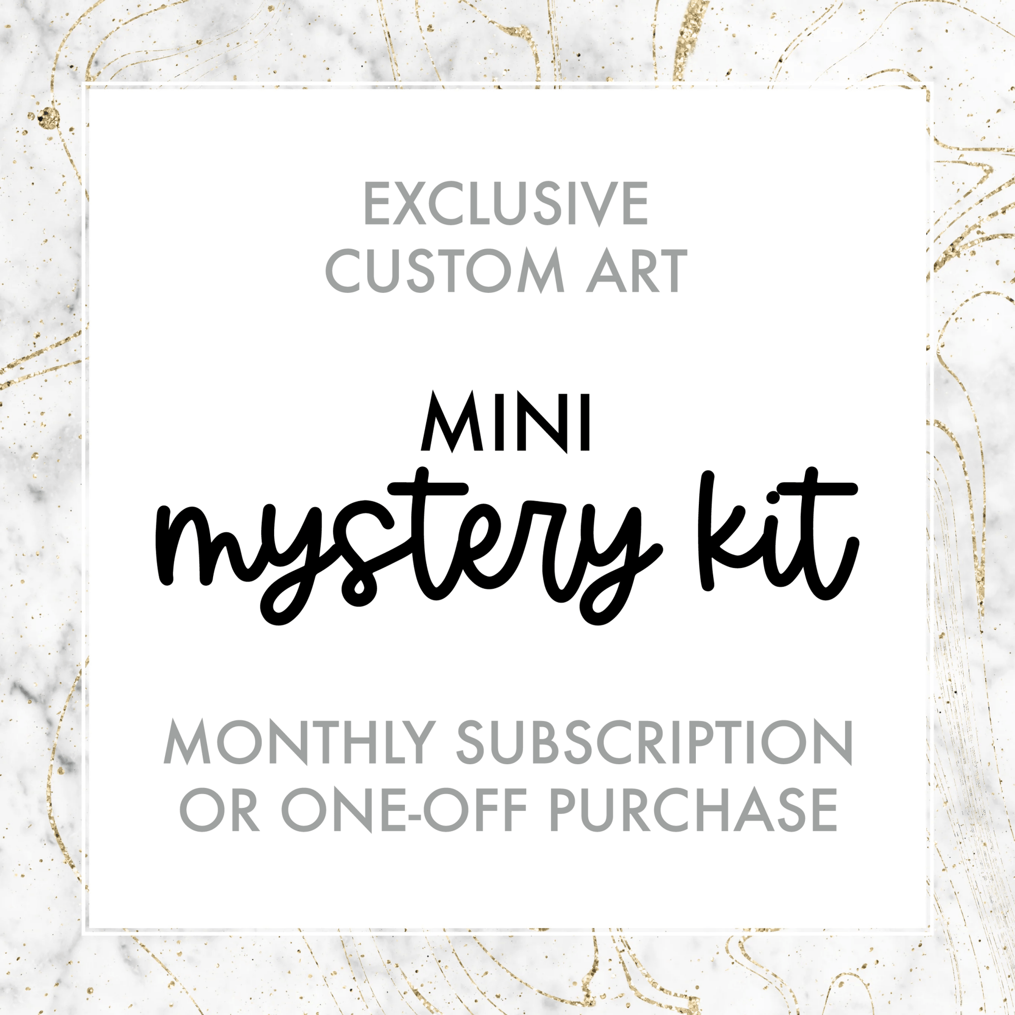 Mystery Kit - Mini Kit by Plannerface