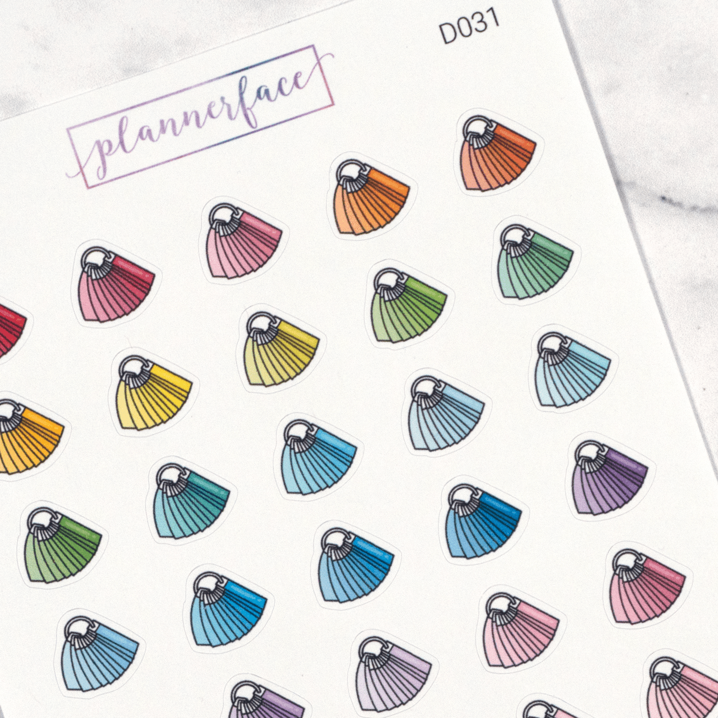 Paint Samples Doodles by Plannerface