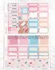 Pink Christmas Mini Kit by Plannerface