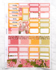 Pink Spring Mini Weekly Sticker Kit