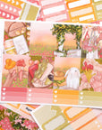 Pink Spring Weekly Sticker Kit
