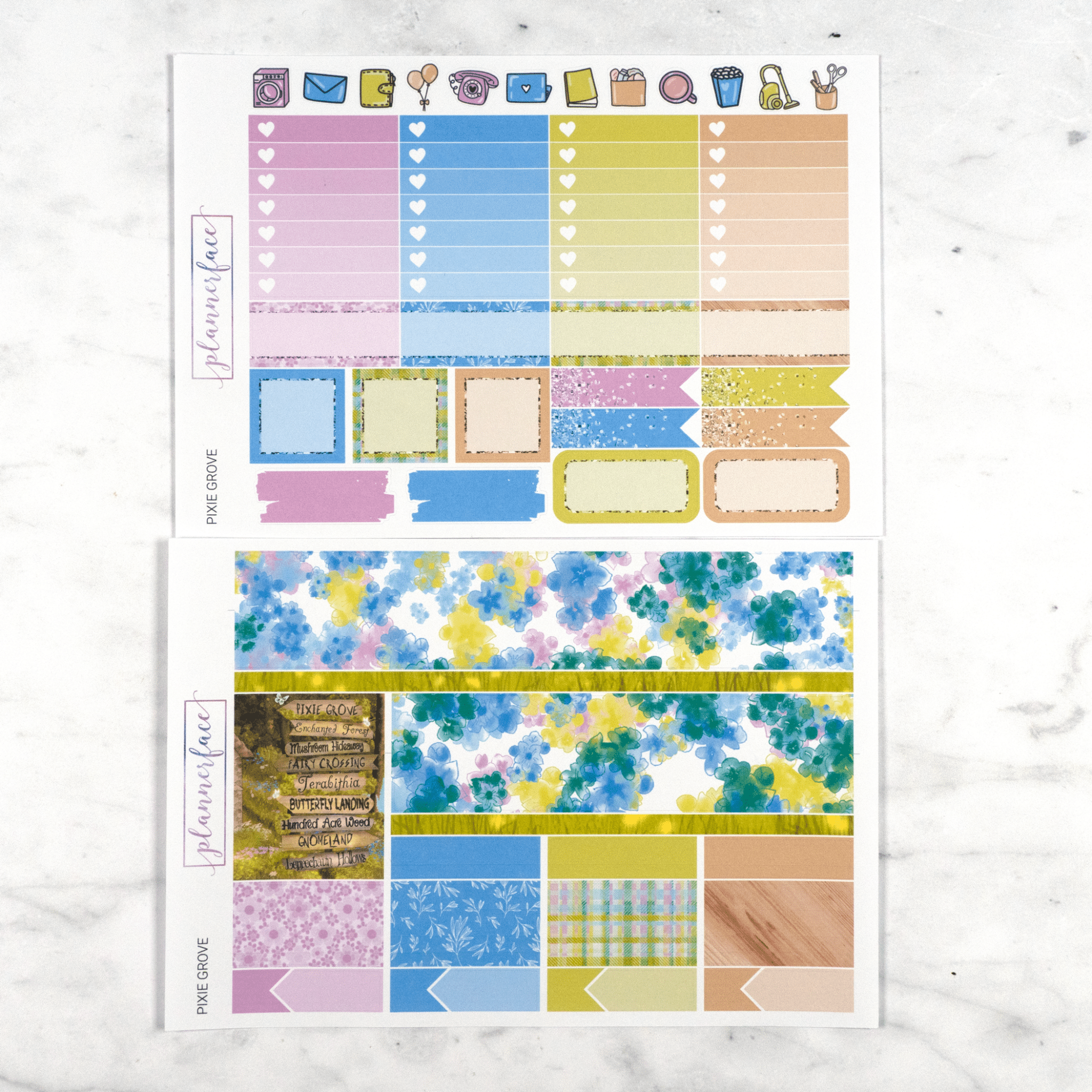 Pixie Grove Weekly Kit by Plannerface