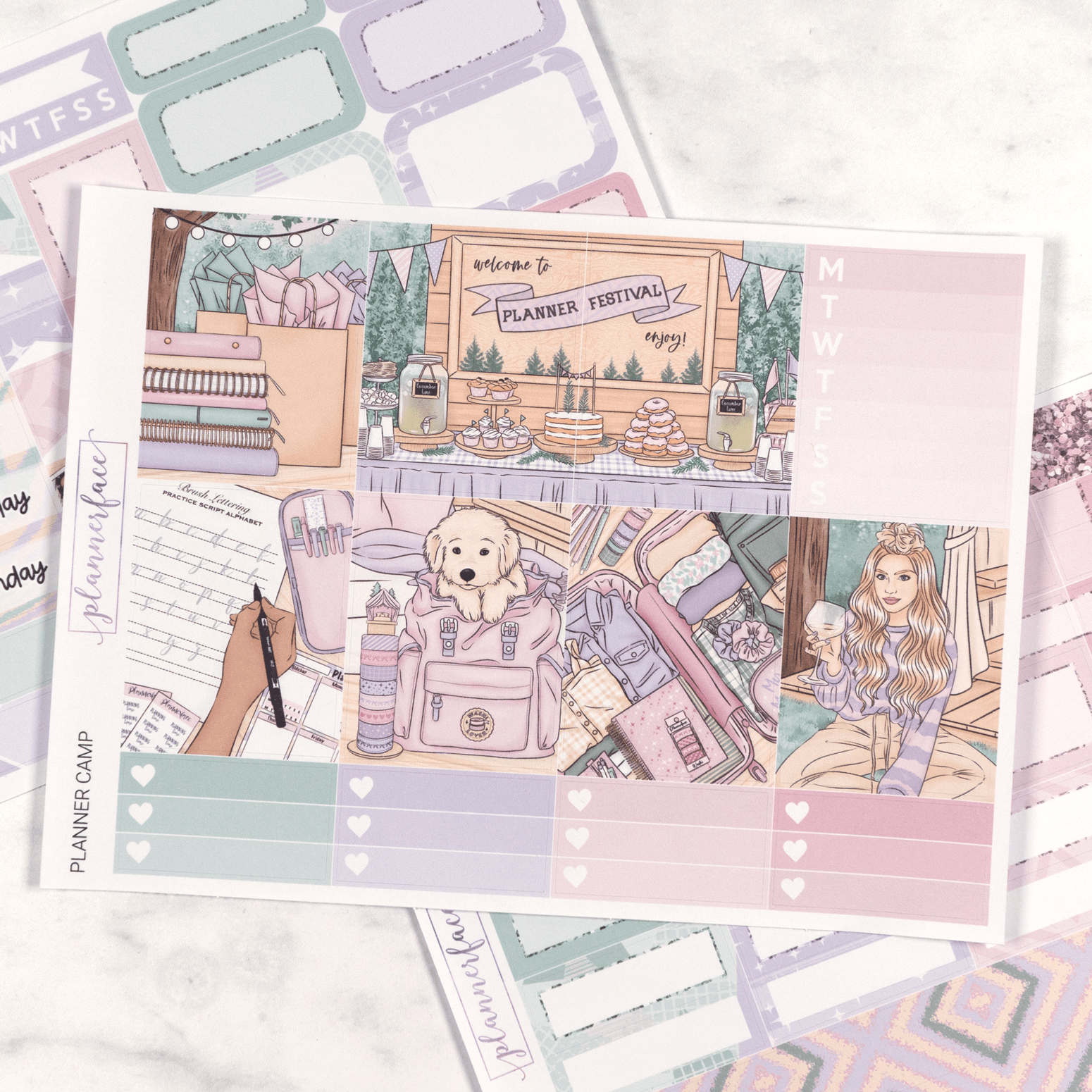 Planner Camp Mini Kit by Plannerface
