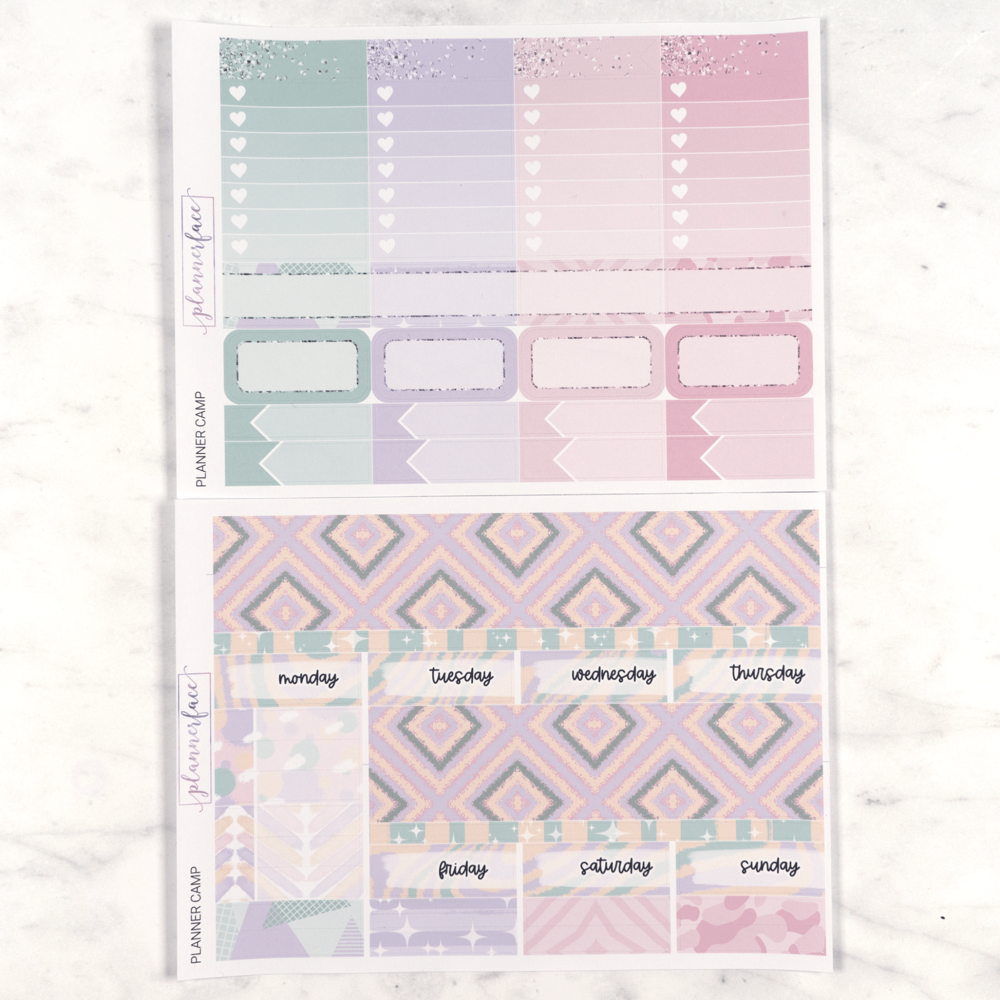 Planner Camp Weekly Kit by Plannerface