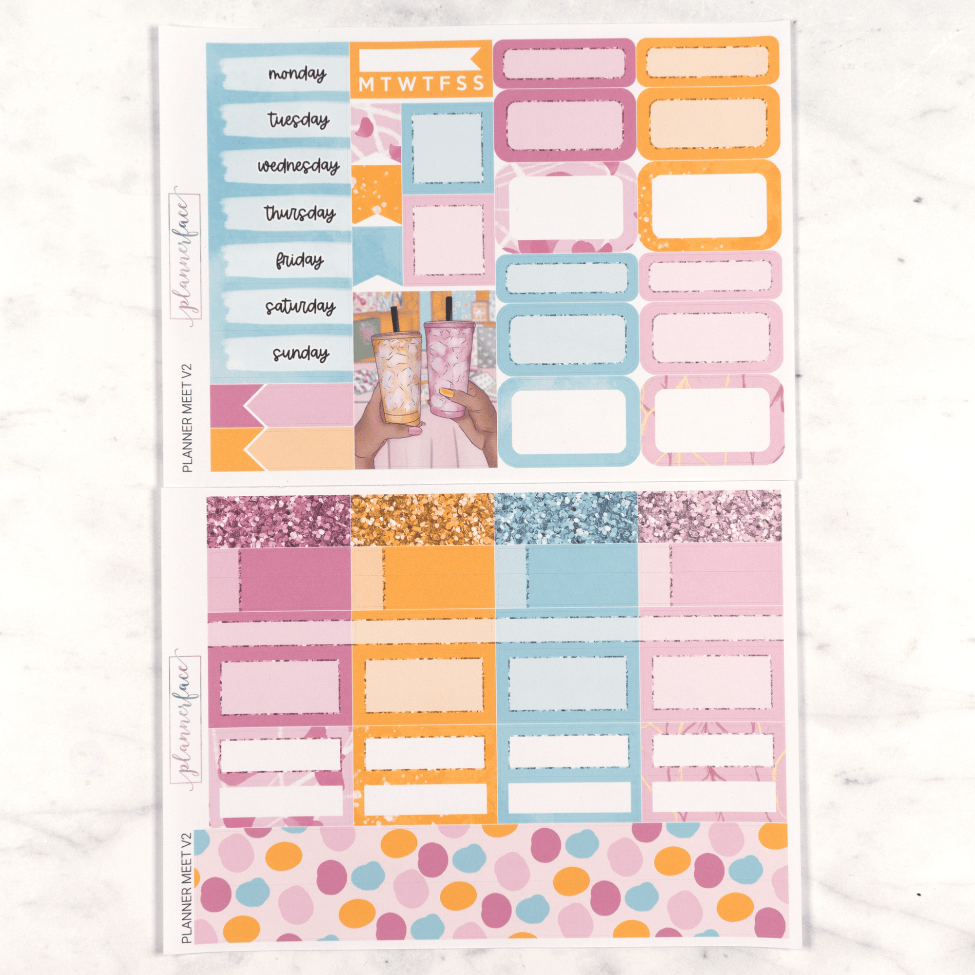 Planner Meet V2 Mini Kit by Plannerface