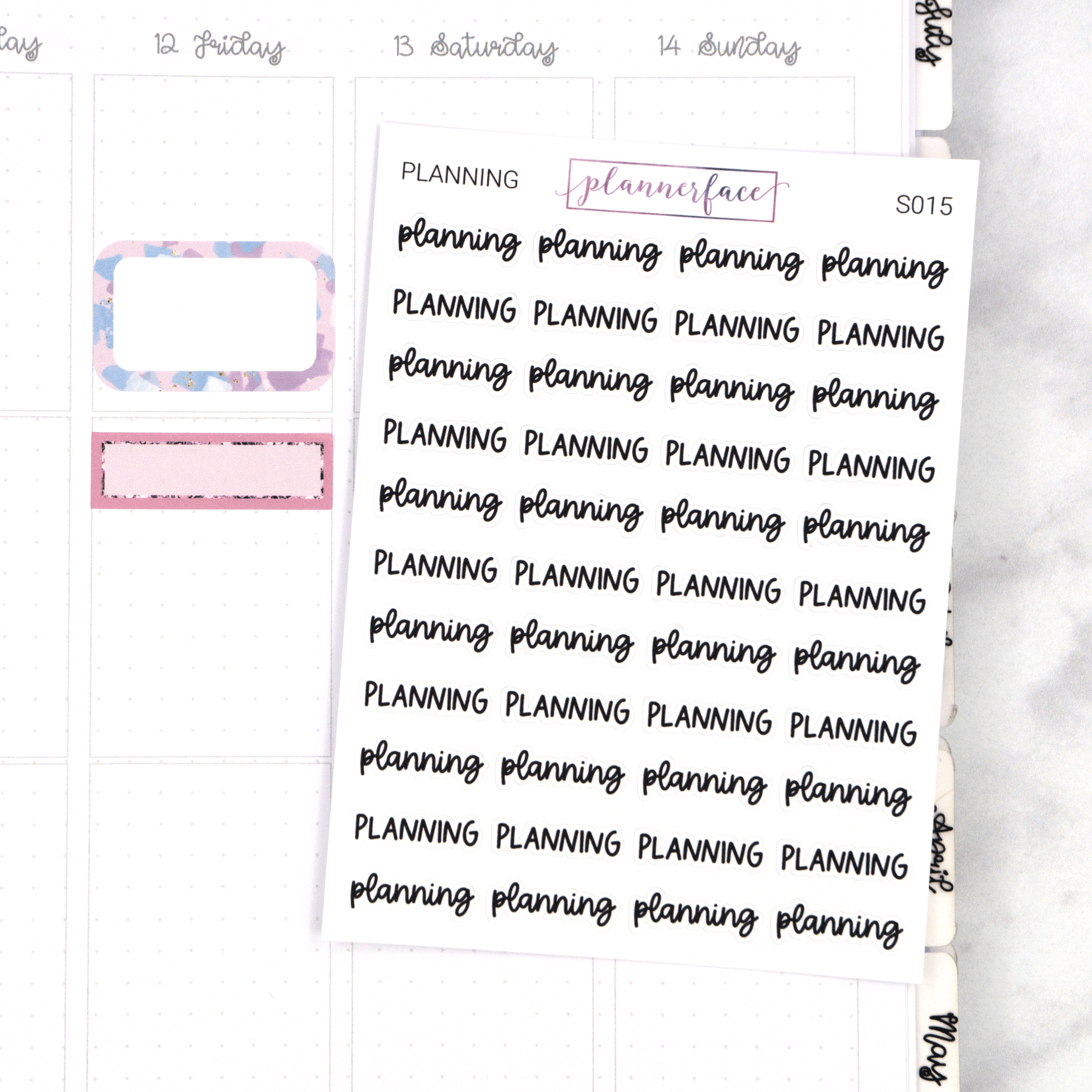 Planning | Scripts by Plannerface