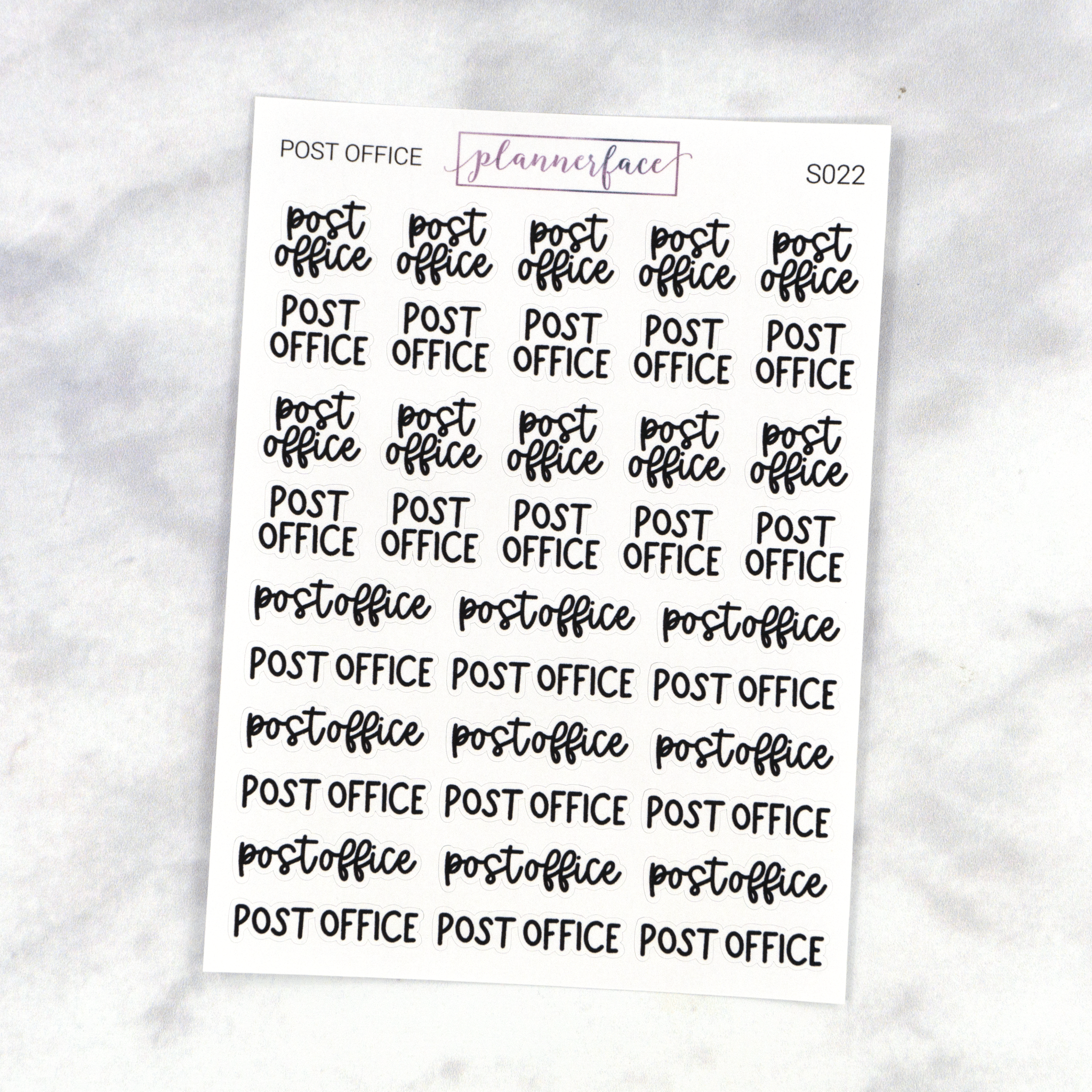 Post Office | Scripts by Plannerface