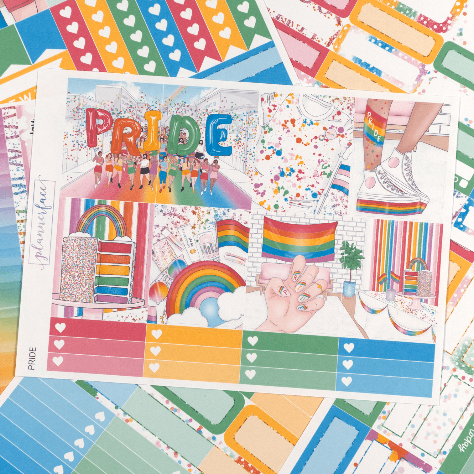 Pride Weekly Kit by Plannerface