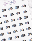 Printer Ink Multicolour Doodles by Plannerface