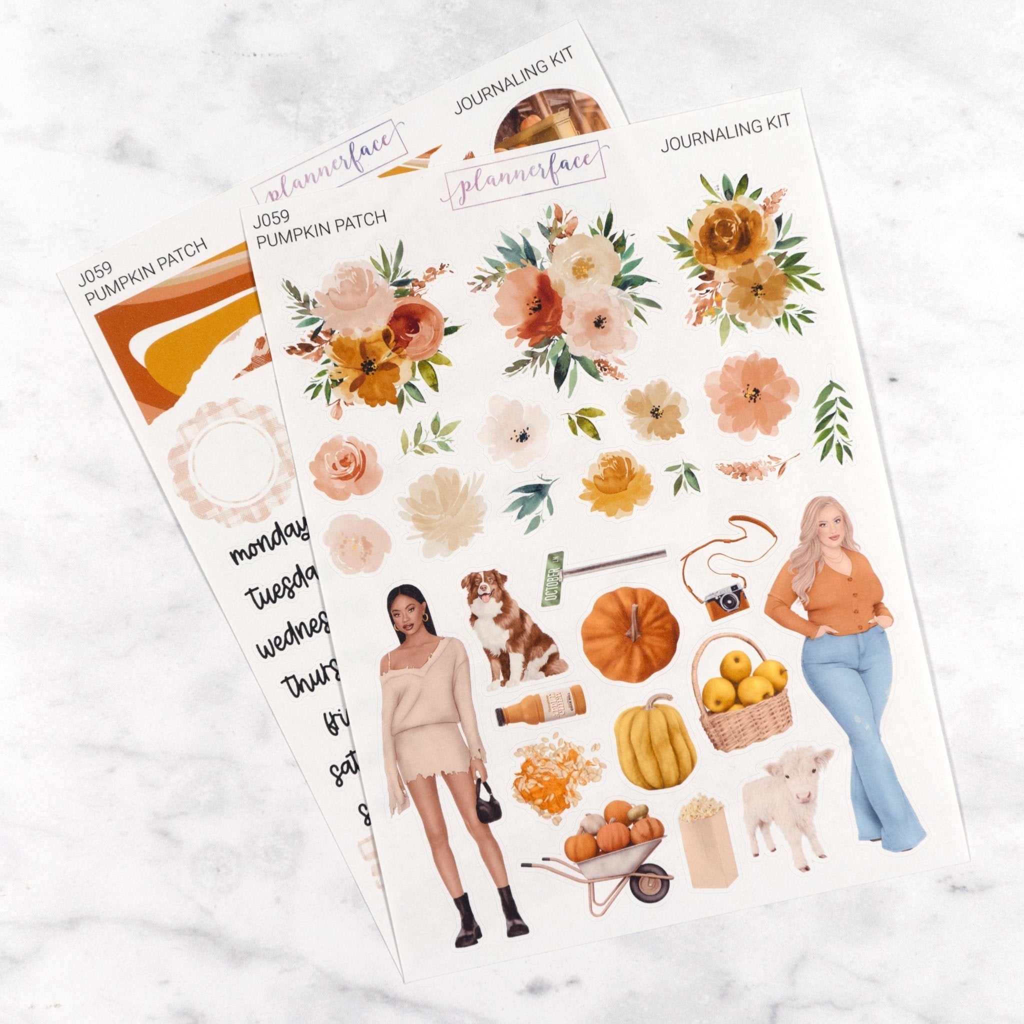 Pumpkin Patch | Journaling Kit by Plannerface