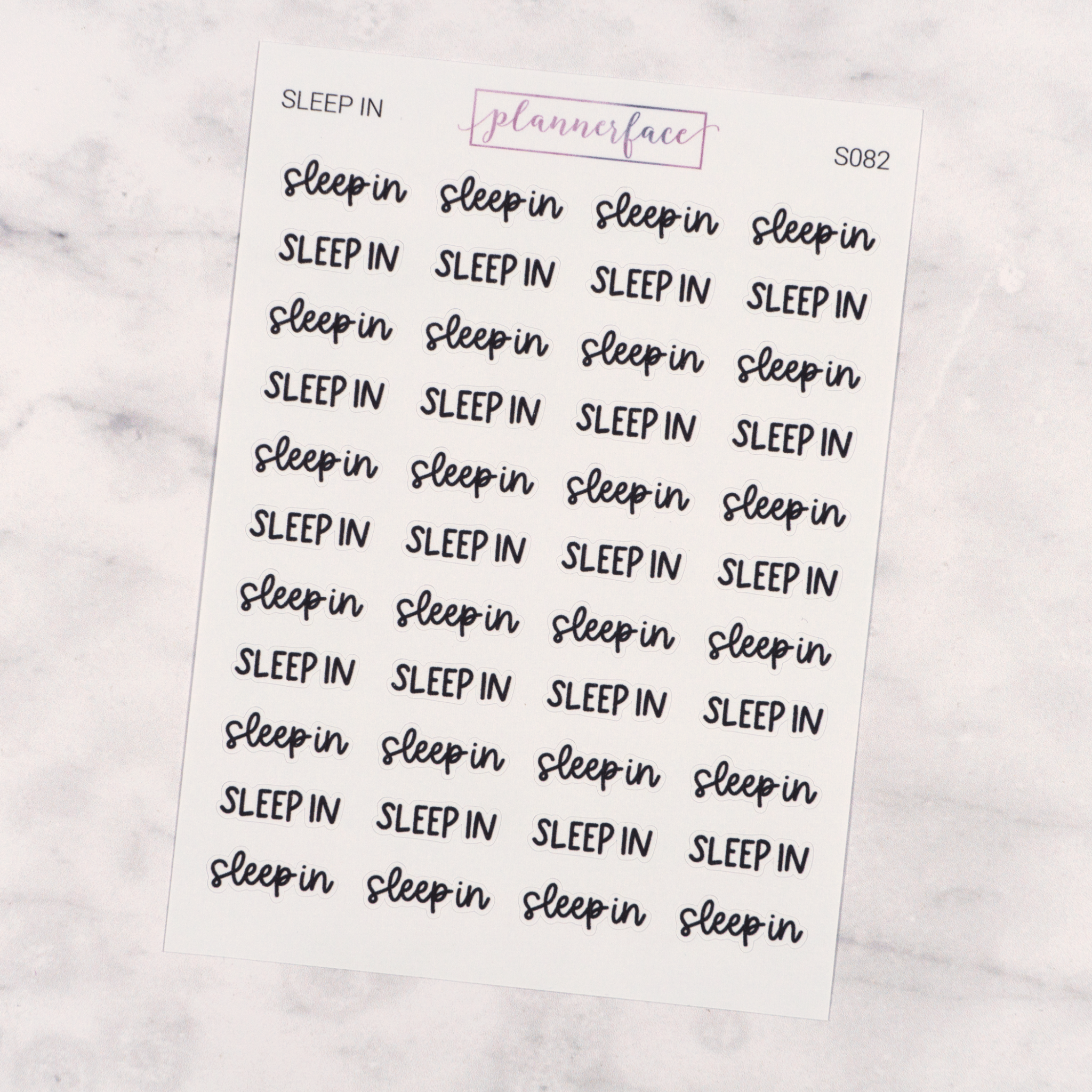 Sleep In | Scripts by Plannerface