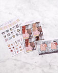 Spring Cafe Mini Weekly Sticker Kit