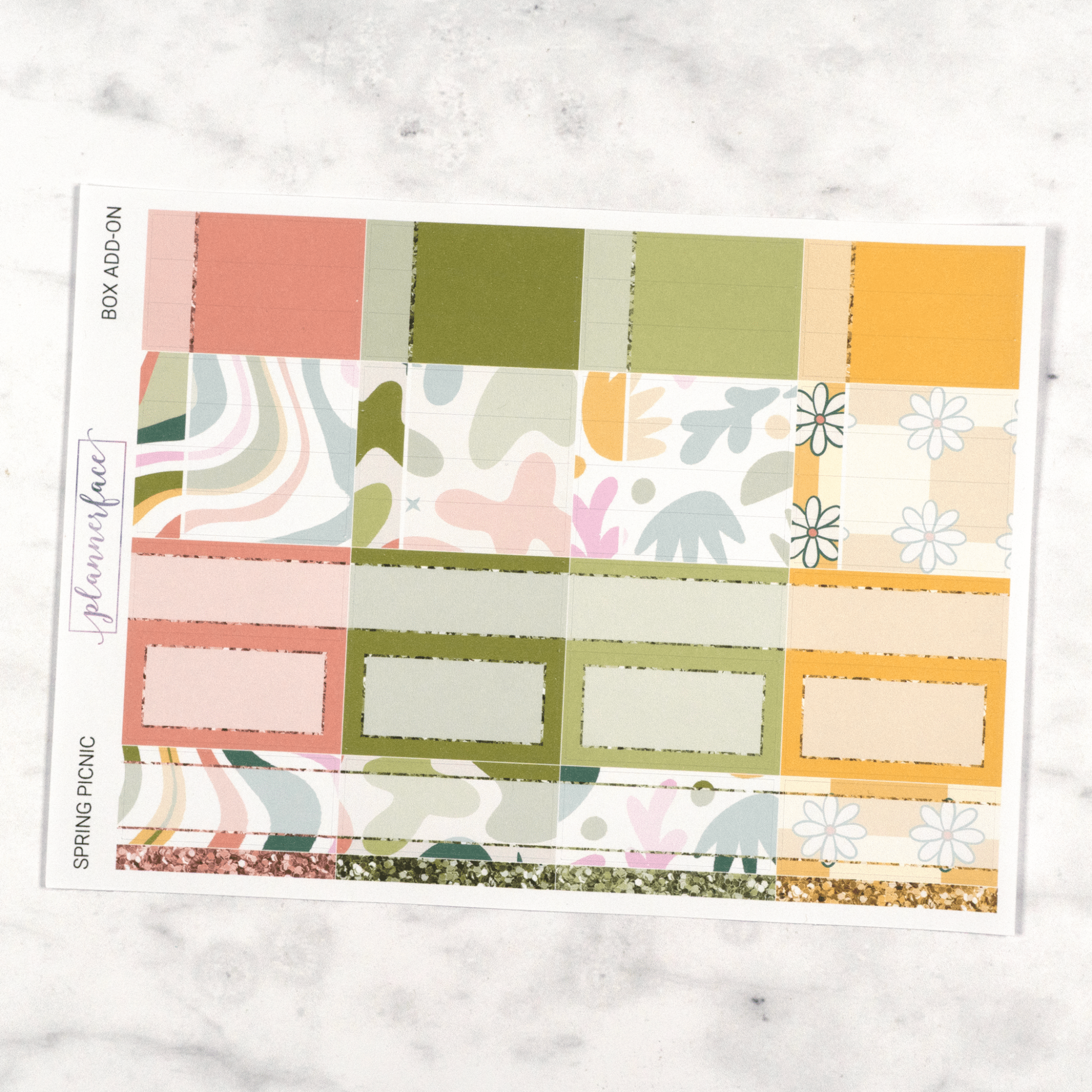 Spring Picnic | Add-ons by Plannerface