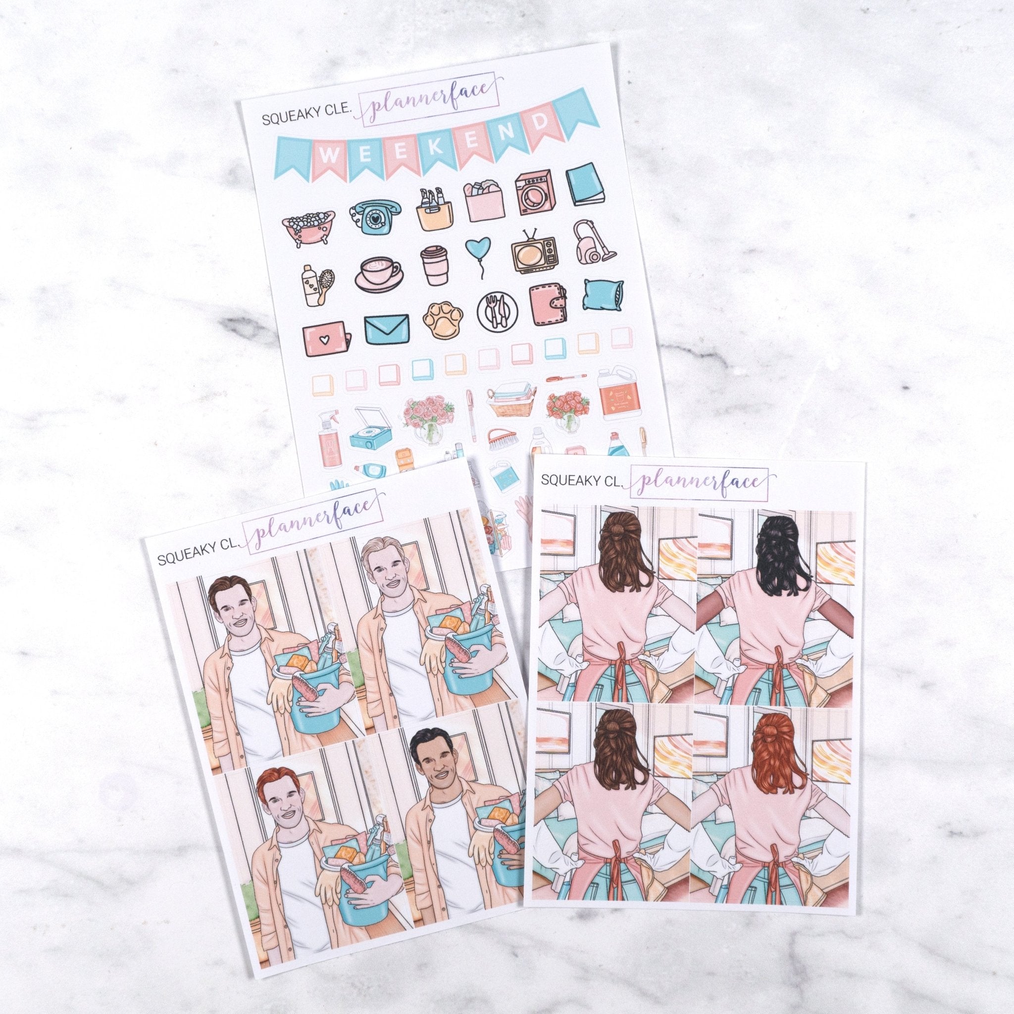 Squeaky Clean Mini Kit by Plannerface
