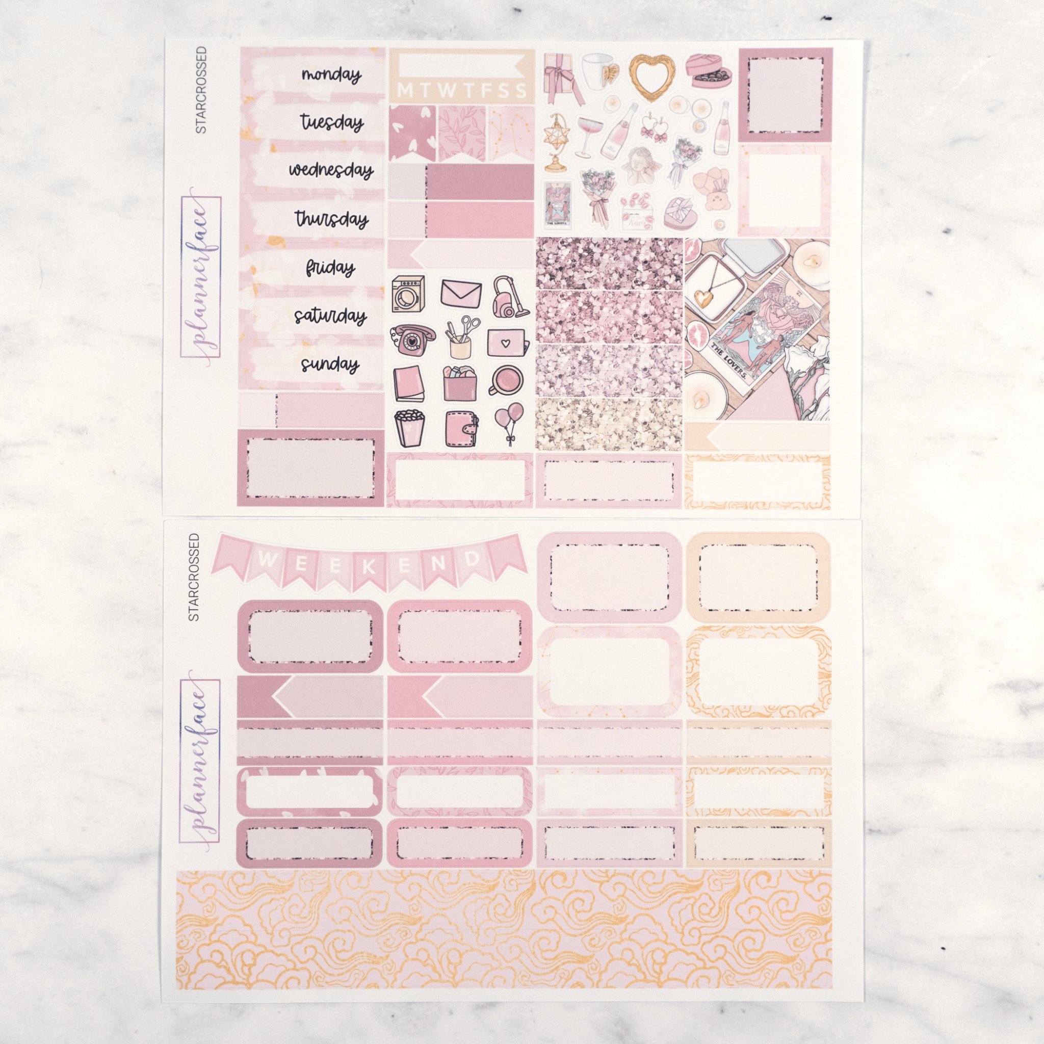 Starcrossed Mini Kit by Plannerface