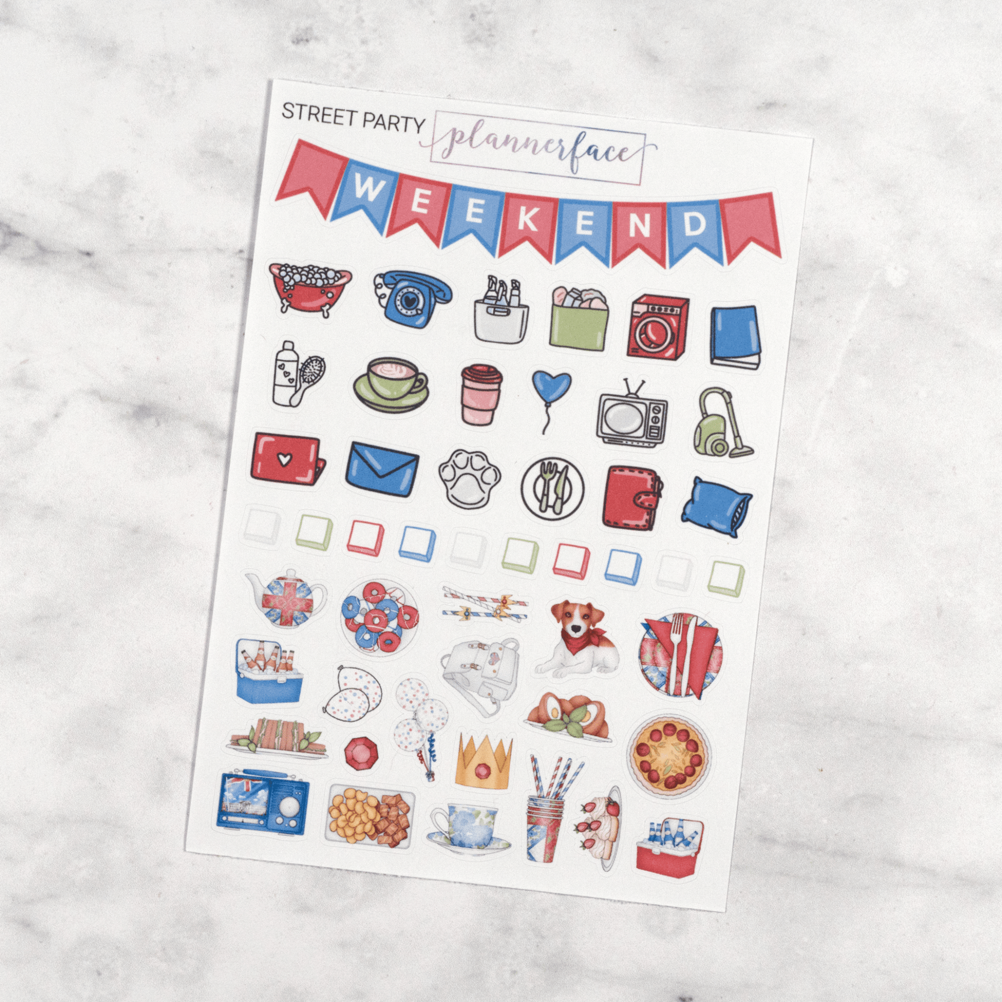 Street Party Mini Kit by Plannerface