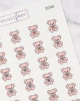 Teddy Bear Multicolour Doodles by Plannerface