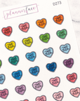 "That Bitch" Heart Multicolour Doodles by Plannerface