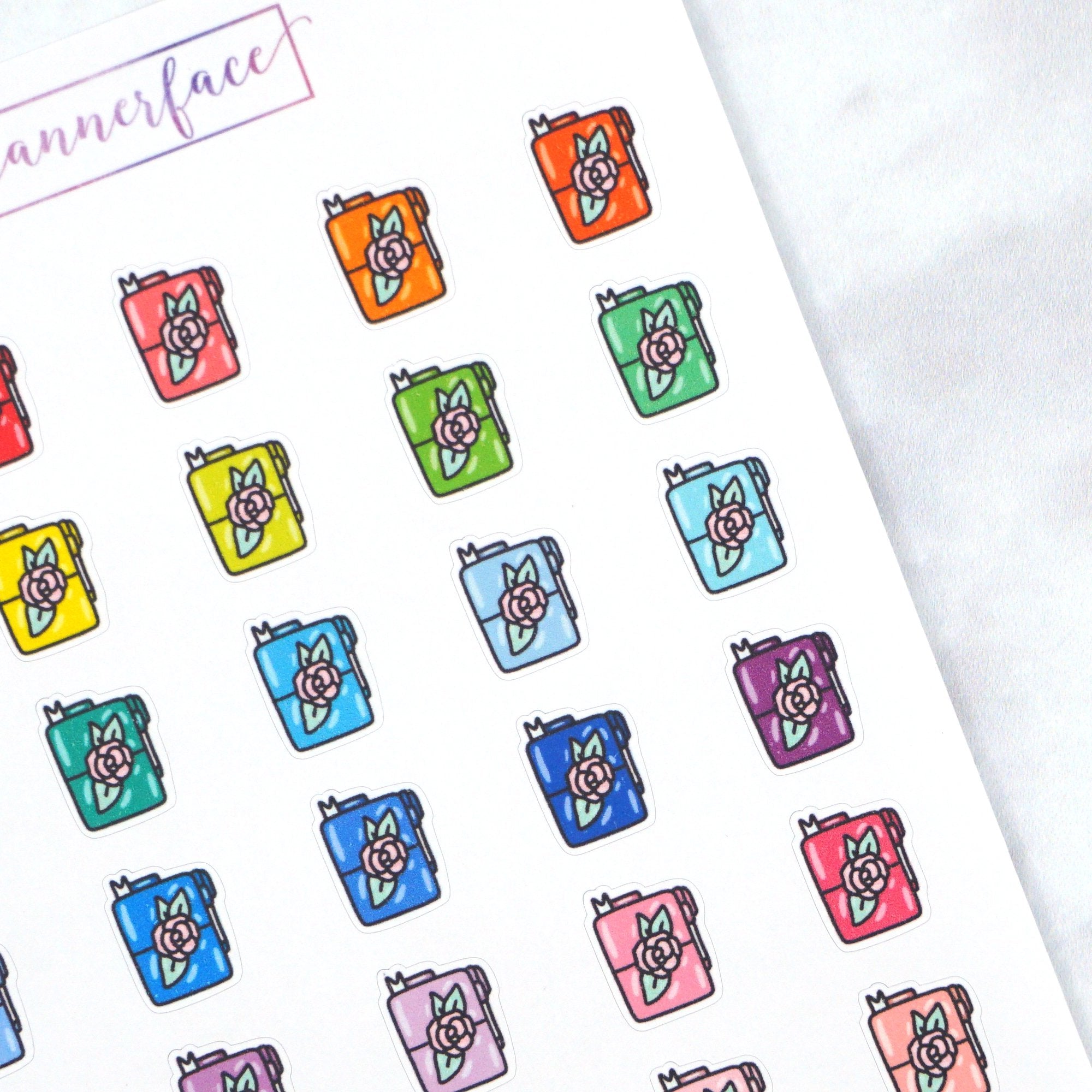 Travellers Notebook Multicolour Doodles by Plannerface