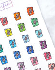 Travellers Notebook Multicolour Doodles by Plannerface